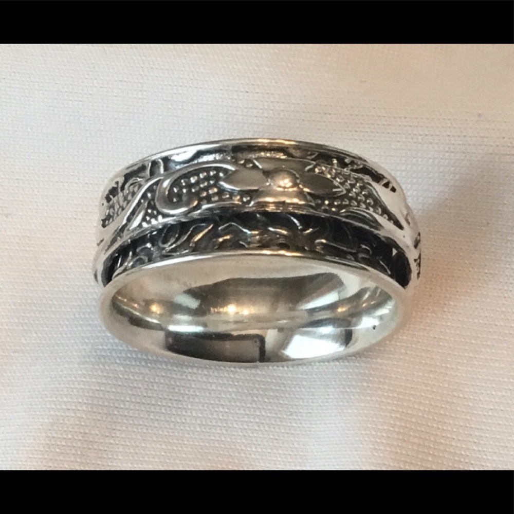 CLOSEOUT Sterling Silver Spinner Ring   NWT